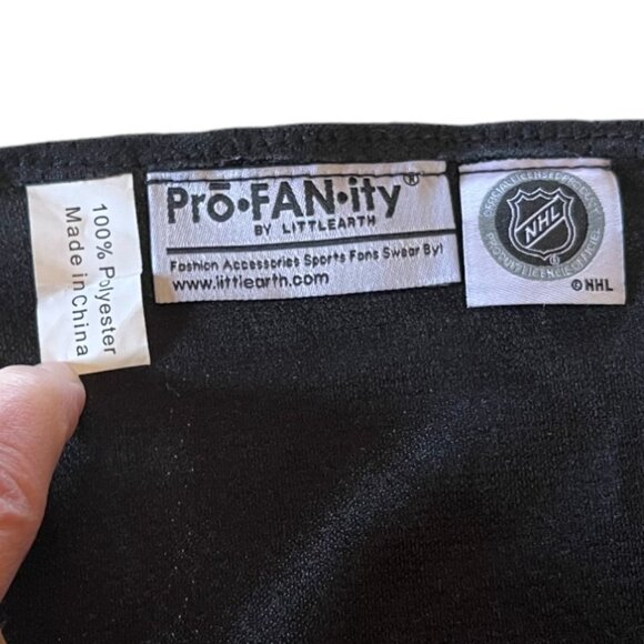 NHL Pro.FAN.ity by Littlearth Pittsburgh Penguins Kerchief Pocket Square 22x22 - Picture 3 of 6